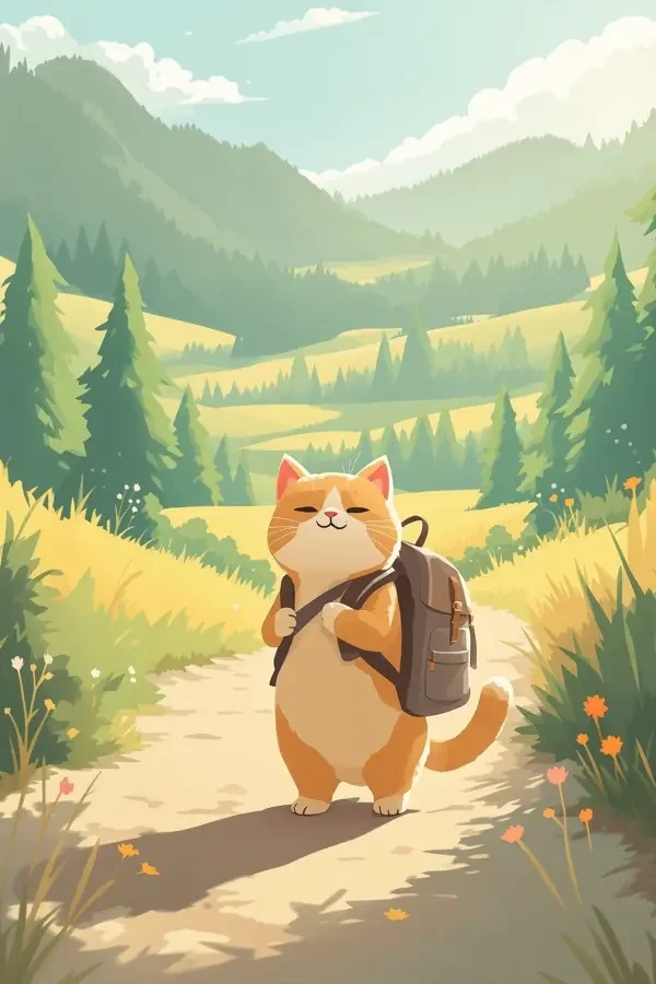 小猫的旅行 海报封面